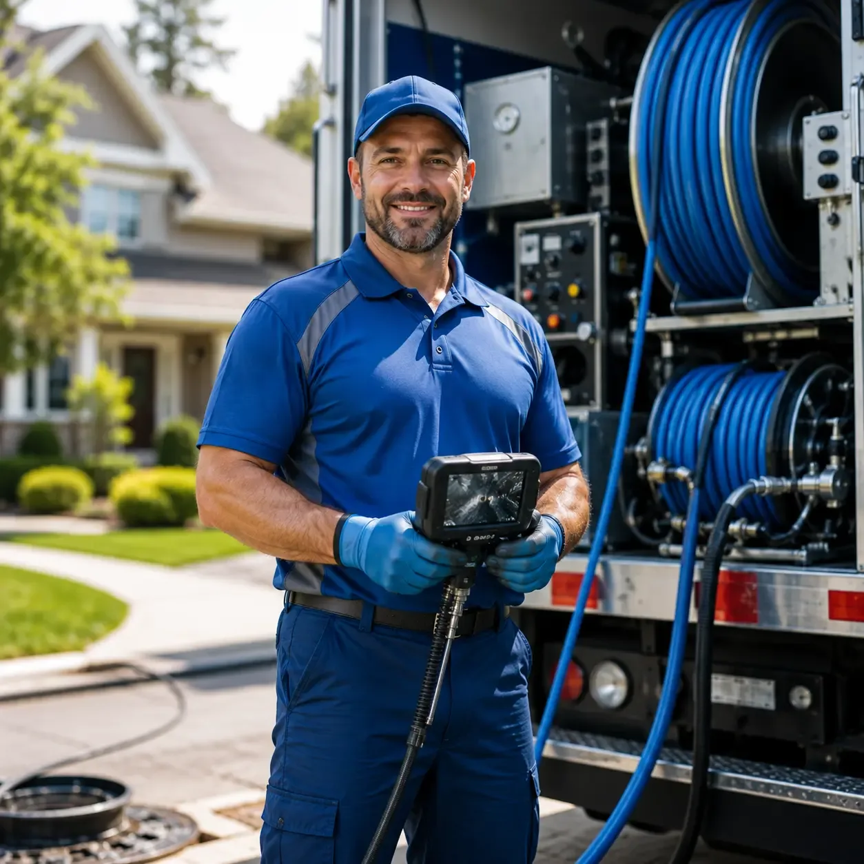 Local outdoor drain cleaning specialists in Serena, IL